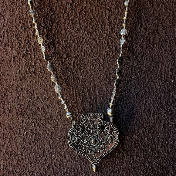 New Unique 925 Silver Tribal Necklace. - Picture 12 of 16
